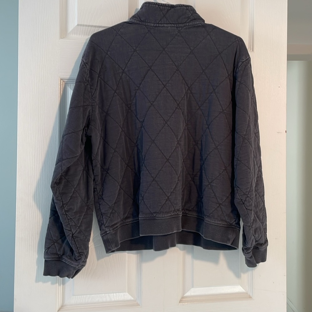 Universal Thread Quilted Half-Zip Pullover In Dar… - image 2